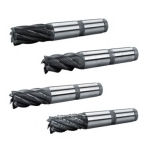 End mills with taper shank